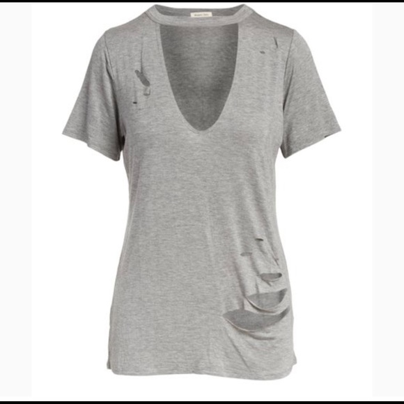 hippie chic Tops - Distressed tee